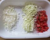 レンジde１発！冷凍豆腐タコライス作り方1写真