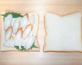 ハム・チーズ・ちくわのホットサンド作り方5写真