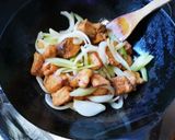 【沖縄】白身魚シイラのケチャップ炒め。作り方7写真