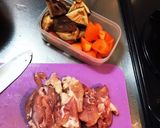 筑前煮(飛田和緒さんアレンジ)作り方1写真