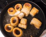 さくさくっ竹輪の唐揚げ♡作り方4写真