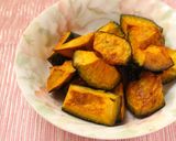 焼くだけで甘さ際立つ！かぼちゃのグリル作り方5写真