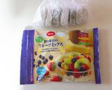 簡単ひと口♬フルーツ＆大福のプチフール＊作り方1写真