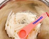 白だしで味付け♪長芋の千切り小鉢作り方1写真