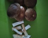椎茸と豚肉の生姜焼き作り方1写真