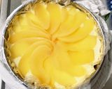 塩麹の桃レアチーズケーキ作り方13写真