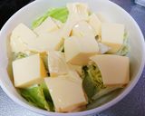 たまご豆腐のサラダ作り方2写真