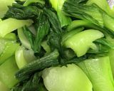 簡単低カロ★キムチとチンゲン菜の和えもの作り方1写真