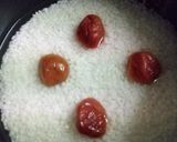 梅干しご飯(炊き込みご飯)作り方2写真