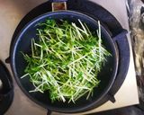 素麺の付け合わせに。炒り卵豆苗炒め！作り方3写真