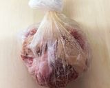 豚肉とキャベツの塩昆布焼きそば作り方1写真