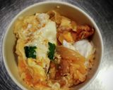 炙り鶏の親子丼ヾ❨(@≧↺≦@)❩ノ作り方5写真
