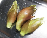 ミョウガとザーサイの味噌マヨ和え作り方1写真