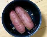 炊飯器で簡単焼き芋作り方1写真