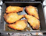 日清「ラク揚げパン粉」でカツオのフライ作り方5写真