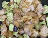 鶏肉と茄子の生姜焼き作り方2写真