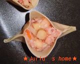 時短で作る♪半分包む焼売みたいな餃子作り方3写真