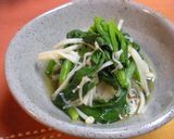 ほうれん草とじゃこの煮びたし作り方3写真