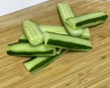 粉つけて焼くだけ！きゅうりのステーキ作り方1写真