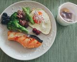 朝と昼の時短のために，茹で野菜と茹で卵作り方7写真