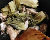 高菜スープស្ងោស្ពីជូ作り方6写真