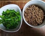 うまいよ!【豚ひきピーマン丼】作り方5写真