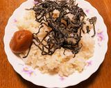 ご飯のお供に、梅と塩昆布作り方3写真