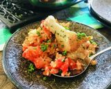 ちょっと豪華なチキンライス作り方8写真