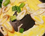 卵とちくわの素麺キムチチャンプルー作り方3写真