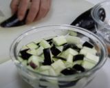 ピリ辛やみつき茄子と鶏そぼろのピリ辛炒め作り方1写真