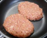 簡単！ジャンボハンバーグ(牛豚鶏mix)作り方4写真