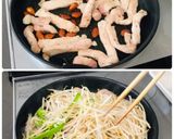 がっつり旨い♫ナッツと豚ロースの炒め物作り方4写真