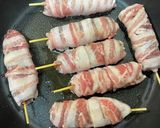 簡単おかず！肉巻きみたらし団子作り方5写真