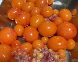 簡単おつまみ! 鶏モツとキンカンの甘辛煮作り方2写真
