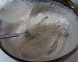 コオロギ豆腐クリームのレアチーズ風ケーキ作り方7写真