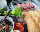 ウルグアイ料理チョリパンchoripán作り方1写真