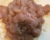 ささみと茄子とピーマンのピリ辛柑橘酢炒め作り方3写真