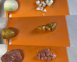 話題沸騰　シュクメルリ　風スープ作り方1写真
