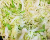 簡単春キャベツの卵とじ！卵とキャベツだけ作り方4写真