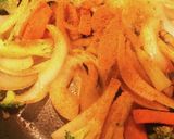 ◆簡単♡牛肉と野菜のカレー風味炒め◆作り方6写真