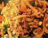 ◆簡単♡牛肉と野菜のカレー風味炒め◆作り方7写真