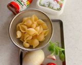 フェタチーズポモドーロパスタ作り方1写真