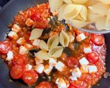 フェタチーズポモドーロパスタ作り方10写真