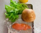 明太子ポテトサラダ作り方1写真