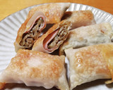 野菜と餃子の皮を使った簡単おつまみ作り方5写真