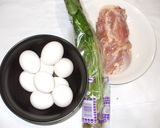 親子丼♪冷え性・頭痛に簡単漢方薬膳作り方1写真