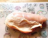 簡単！バジルのサラダチキン！作り方2写真