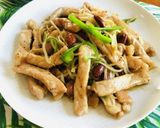 がっつり旨い♫ナッツと豚ロースの炒め物作り方5写真
