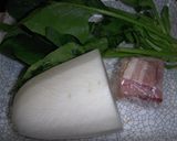 大根とベーコンのバター醤油ささっと炒め作り方1写真