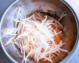 豚肉ともやしの絶品お好み焼き作り方3写真